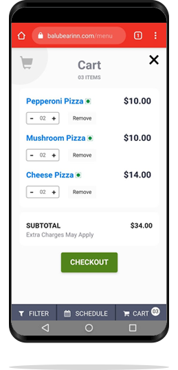 Online Ordering